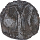 Copper Coin of Vasudeva I of Kushan Dynasty.