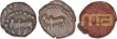 Copper Coins of Ganapatinaga of Nagas of Padmavati.