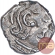 Silver One Drachma Coin of Kumargupta I of Gupta Empire.