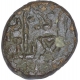 Copper Coin of Ramagupta of Gupta Dynasty.