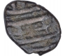 Copper One Kasu Coin Krishnadevaraya of Tuluva Dynasty of Vijayanagar Empire.