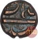 Copper One Third Falus Coin of Murtada Nizam Shah II of Ahmadnagar Sultanate.