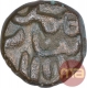 Copper One Falus Coin of Muhammad Shah I of Bahamani Sultanate.