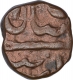 Copper One Falus Coin of Abd Allah Qutb Shah of Golkonda Sultanate.