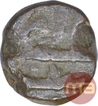 Copper One Fourth Dam Coin of Akbar of Month Ardibihisht.