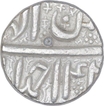 Silver One Rupee Coin of Akbar of Ahmadabad Mint of Bahman Month.