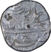 Silver One Rupee Coin of Shah Alam Bahadur of Bareli Mint.