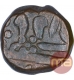 Copper One Paisa Coin of Amaravati Mint of Hyderabad State.