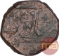 Copper One Paisa Coin of Nizam Ali Khan of Aurangabad Khujista Bunyad Mint of Hyderabad State.