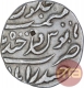 Silver Half Rupee Coin of Mir Mahbub Ali Khan of Farkhanda Bunyad Haidarabad Mint of Hyderabad State.