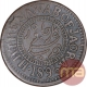 Copper One Paisa Coin of Muhammad Ismail of Jaora State.