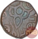 Copper One Paisa Coin of Raganath Singh of Pratapgarh State.