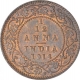 Bronze One Twelfth Anna Coins of King George V of Calcutta Mint of 1914.