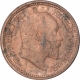 Copper Half Pice Coin of King Edward VII of Calcutta Mint of 1903.