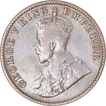 Bronze  One Quarter Anna Coin of King George V of Bombay Mint of 1924.