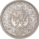 Silver Half Rupee Coin of King George V of Calcutta Mint of 1914.