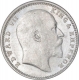 Silver One Rupee Coin of King Edward VII of Bombay Mint of 1907.