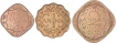 Three Different Coins of King Geoge VI of 1944.