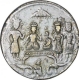 Silver Coated Ramatanka Temple Token.