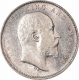 Error Silver Two Annas Coin of King Edward VII of Calcutta Mint of 1907.