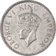 Error Silver One Rupee Coin of King George VI of Bombay mint of 1941.