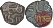 Copper Half Falus Coins of Ala Ud Din Bahaman Shah of Bahamani Sultanate.