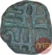 Copper One Third Falus Coin of Ali Adil Shah I of Bijapur Sultanate.