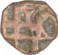 Copper One Third Falus Coin of Ali Adil Shah I of Bijapur Sultanate.