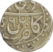 Silver Half Rupee Coin of Akbar of Kabul mint.