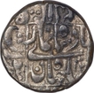 Silver One Rupee Coin of Shah Jahan of Surat Mint.
