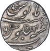 Silver One Rupee Coin of Aurangzeb of Junagarh Mint.