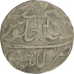 Silver Rupee Coin of Aurangzeb Alamgir of Lakhnau Mint.