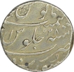 Silver One Rupee Coin of Aurangzeb of Surat Mint.