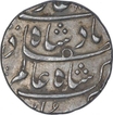 Silver One Rupee Coin of Shah Alam Bahadur of Surat Mint.
