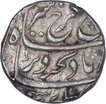 Silver One Rupee Coin of Farrukhsiyar of Arkat Mint.