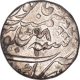 Silver One Rupee Coin of Muhammad Shah of Kora Mint.