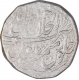 Silver One Rupee Coin of Muhammad Shah Bahadur of Shahajahanabad Mint.