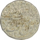 Silver One  Rupee Coin of Muhammad Shah of Shahjahanabad Mint.