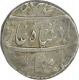 Silver One  Rupee Coin of Muhammad Shah of Shahjahanabad Mint.