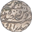 Silver Rupee of Mir Mahbub Ali Khan of Haidarabad Farkhanda Bunyad Mint Of Hyderabad State.