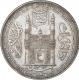 Silver One Rupee Coin of Mir Usman Ali Khan of Haiderabad Farkhanda Bunyad Mint of Hyderabad State.