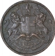 Copper One Twelfth Anna Coin of East India Company of Bombay Mint of 1835.