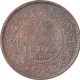 Copper One Twelfth Anna Coin of Victoria Empress of Calcutta Mint of 1890.