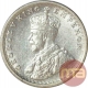 Silver Two Annas Coin of King George V of Calcutta Mint of 1911.