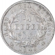 Silver Quarter Rupee Coin of Victoria Queen of Bombay Mint of 1840.