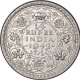 Silver Quarter Rupee Coin of King George VI of Calcutta Mint of 1942.