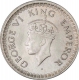 Silver Half Rupee Coin of King George VI of Bombay Mint of  1942.