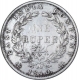 Silver One Rupee Coin of Victoria Queen of Bombay Mint of 1840.