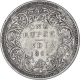 Silver One Rupee Coin of Victoria Queen of Bombay Mint of 1862.