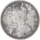 Silver One Rupee Coin of Victoria Queen of Bombay Mint of 1862.